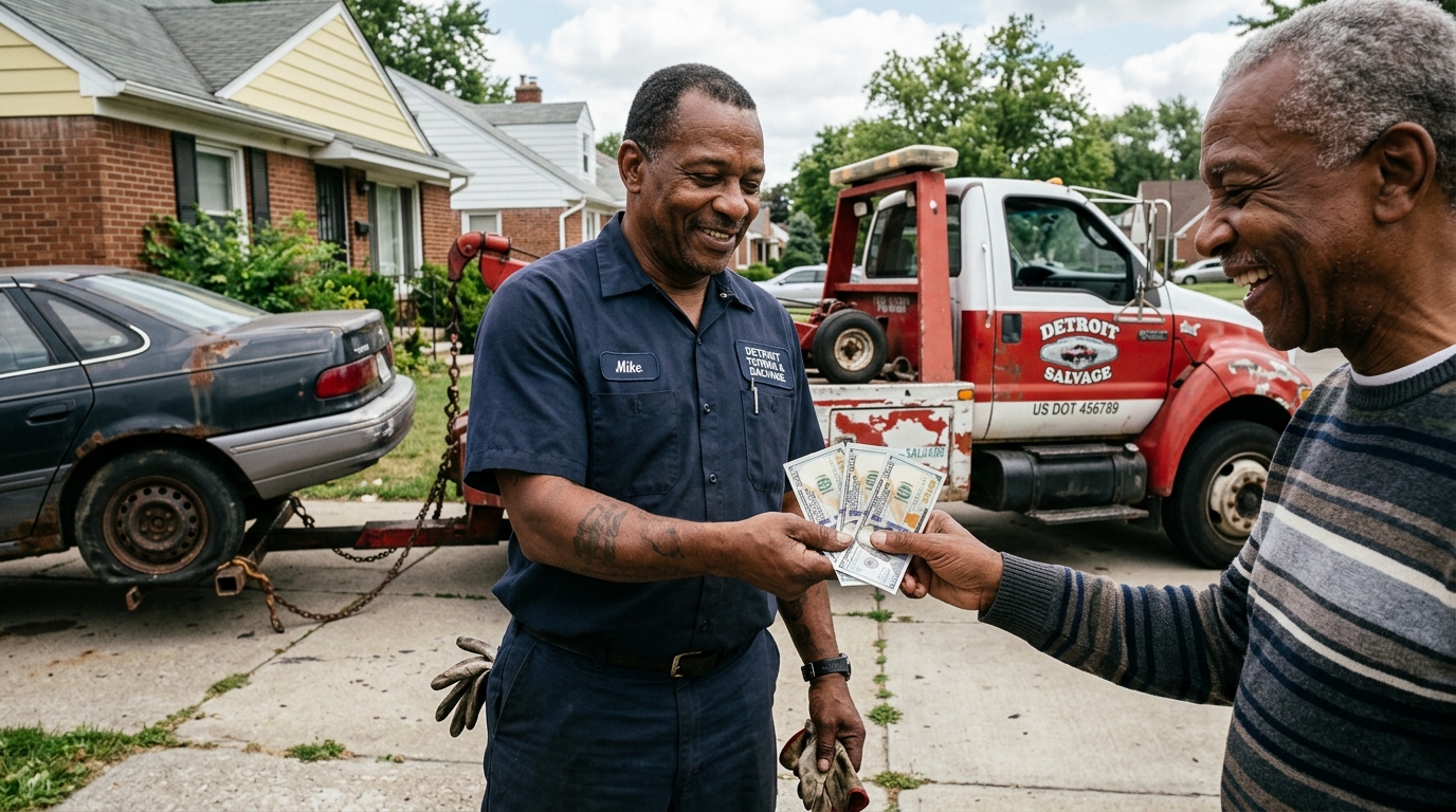 Cash for junk cars in Warren MI
